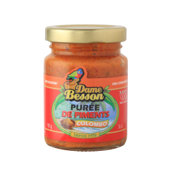 Dame besson purée de piments colombo 90 g