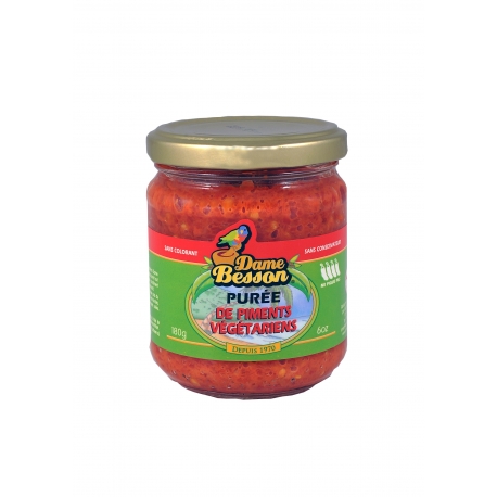 Dame besson purée piment vegetarien180 g