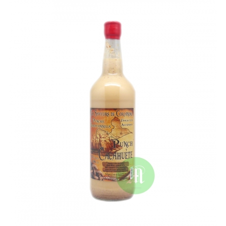 Saveurs de Coriandre Punch cacahuete 15° 1L Guadeloupe