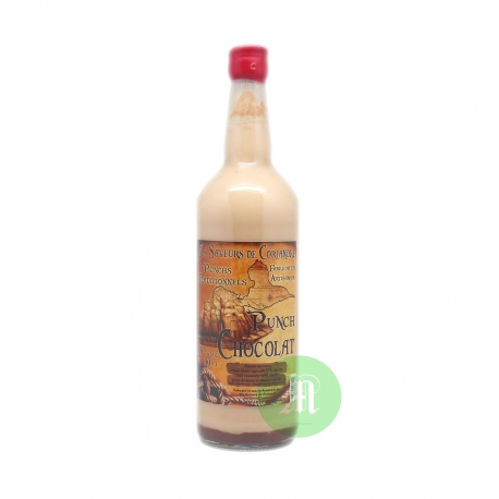 Saveurs de Coriandre Punch chocolat 15° 1L Guadeloupe