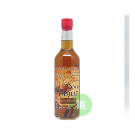 Saveurs de Coriandre Punch vanille 18° 50 cl Guadeloupe