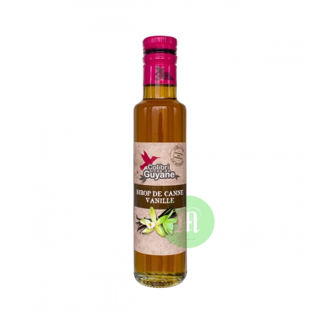 Colibri sirop de canne vanille 25 cl Délices Guyane