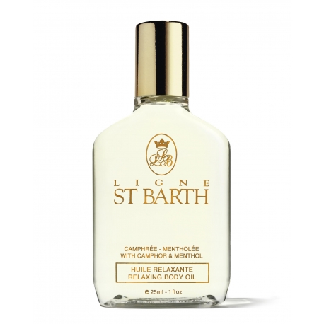 Ligne St Barth huile massage mentholee 25ml