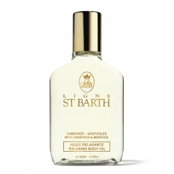 Ligne St Barth huile massage mentholée 125ml