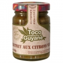 Toco Chutney aux Citrons Verts 100g Guyane