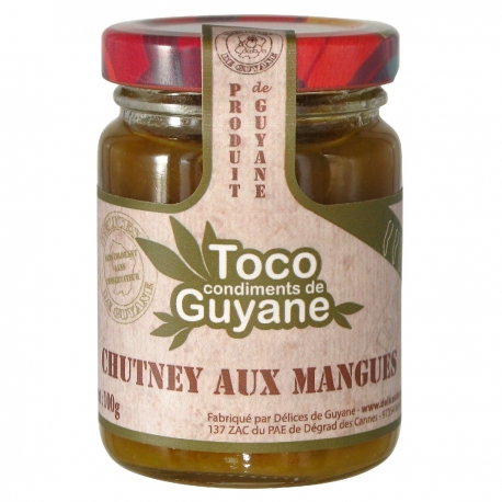 Toco chutney mangue 100 g Guyane
