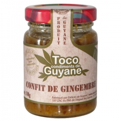 Toco confit de gingembre 100 g Guyane