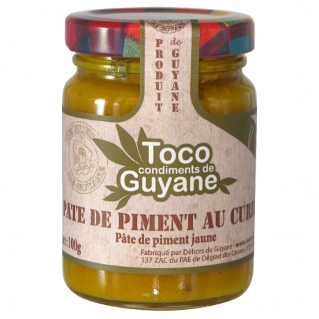 Toco pâte de piment au curry 100 g Guyane