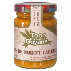 Toco pâte de piment aux cacahuètes100 g Guyane