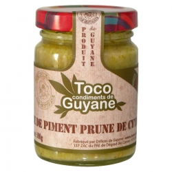 Toco pâte de piment prune de cythere 100 g Guyane