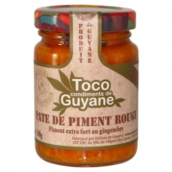 Toco pâte de piment rouge100 g Guyane