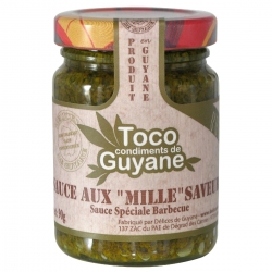 Toco sauce mille saveurs special BBQ 100 g Guyane