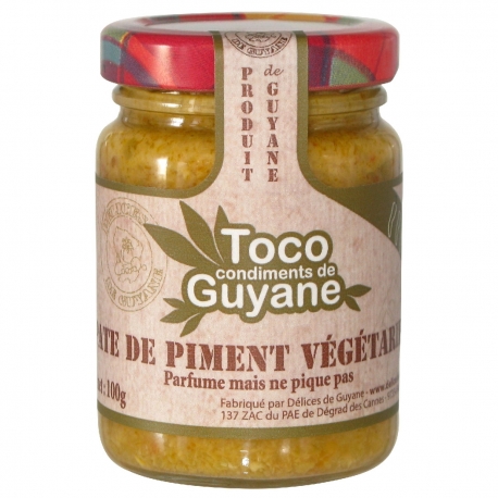 Toco pâte de piment vegetarien100 g Guyane