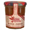 Délices de Guyane Confiture Ananas Passion 210 g