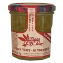 Délices de Guyane Confiture Citron Vert Gingembre 210 g