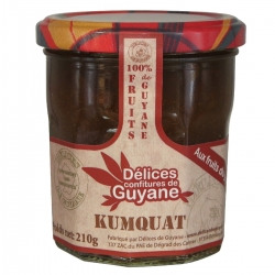 Délices Guyane confiture de kumquat 210 g