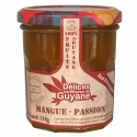 Délices de Guyane Confiture Mangue Passion 210 g