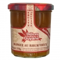 Délices de Guyane Confiture Mangue au Rhum Vieux 210 g