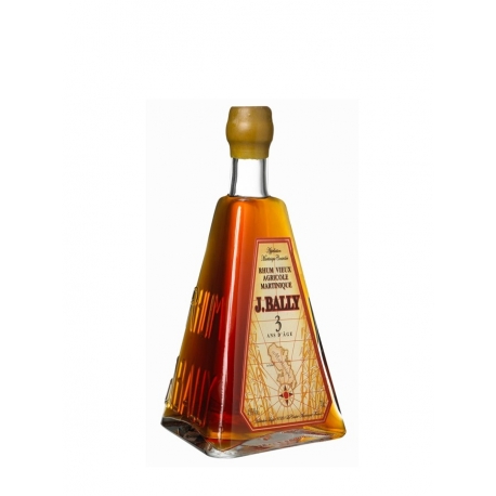 Bally Rhum Vieux pyramide 3 ans 45° 70 cl Martinique